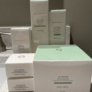 New Monat Skin Care Lot